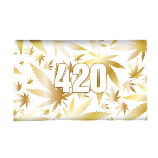 Vsyndicate Survivor Glass Rollin' Trays / Medium / 420 Gold